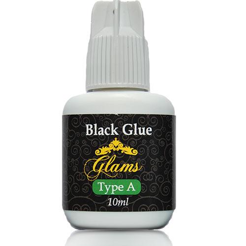 Glams клей для наращивания ресниц. Black Glue Glams Type s. Glams клей медицинский. Гламс ресницы в баночке.